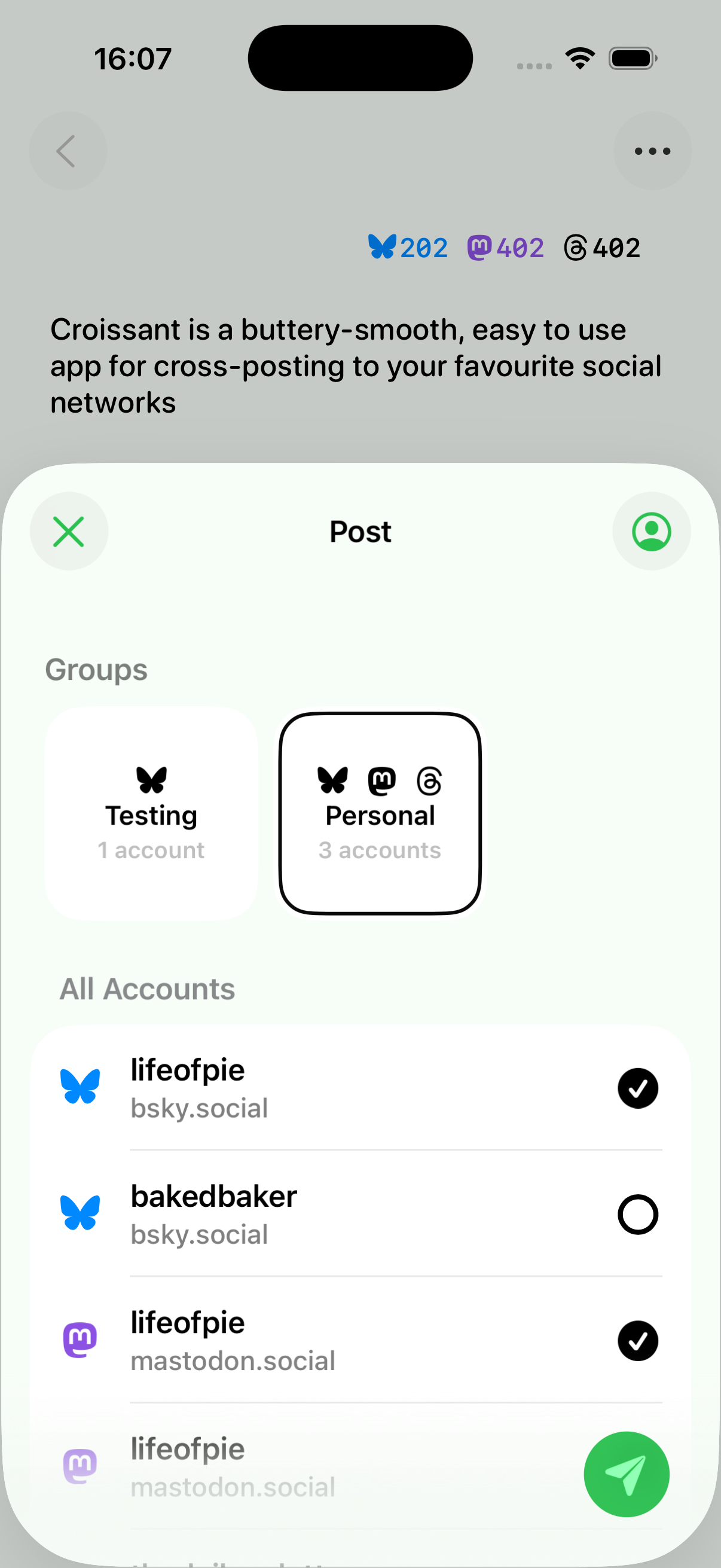 Croissant screenshot 4